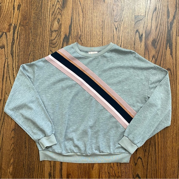 Ted Baker women’s London Heysin Striped Sweatshirt size‎ 2 - Picture 8 of 13